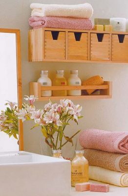 Ideas para organizar un baño pequeño