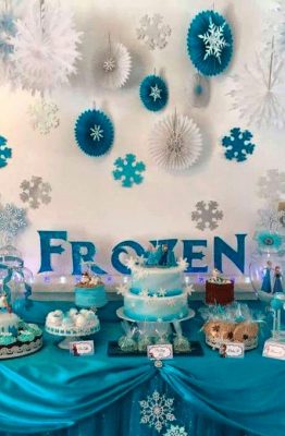 Cómo hacer un cumpleaños de Frozen