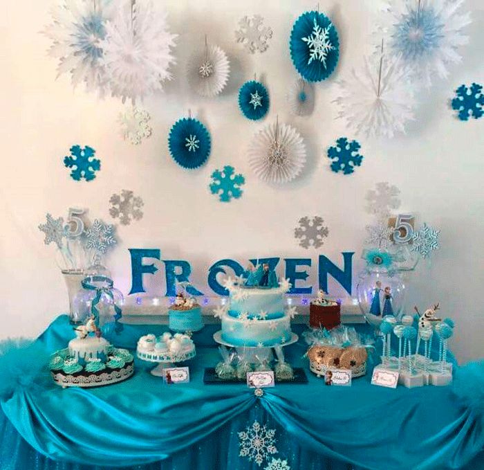 Cómo hacer un cumpleaños de Frozen