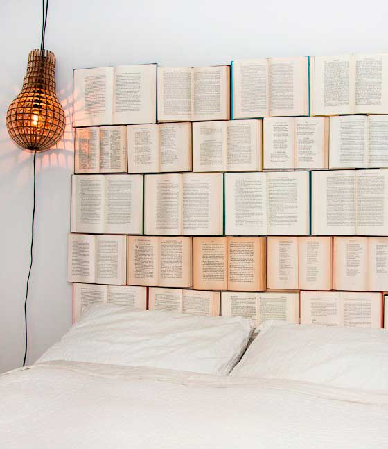 ideas-para-decorar-con-libros-pared