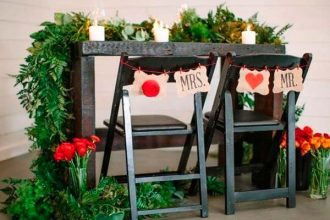 Propuestas de decoración para bodas con tela de arpillera