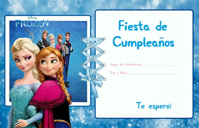 cumpleaños originales frozen