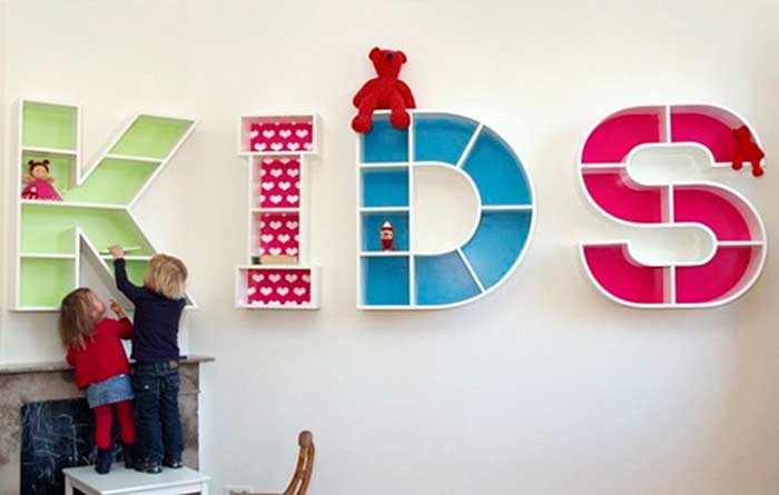 letras decorativas para niños