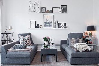 Ideas para la decoración con gris