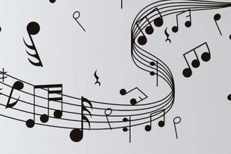 Cómo decorar con notas musicales