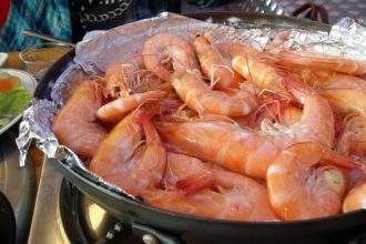 Cómo hacer gambas a la plancha