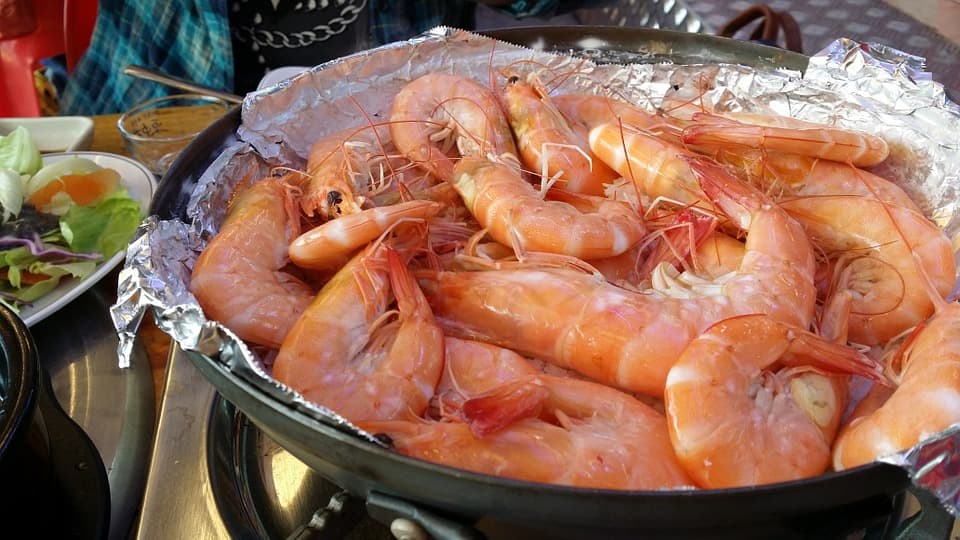 Cómo hacer gambas a la plancha