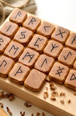Pasos para crear una runas madera