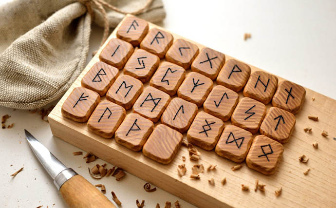 Pasos para crear una runas madera