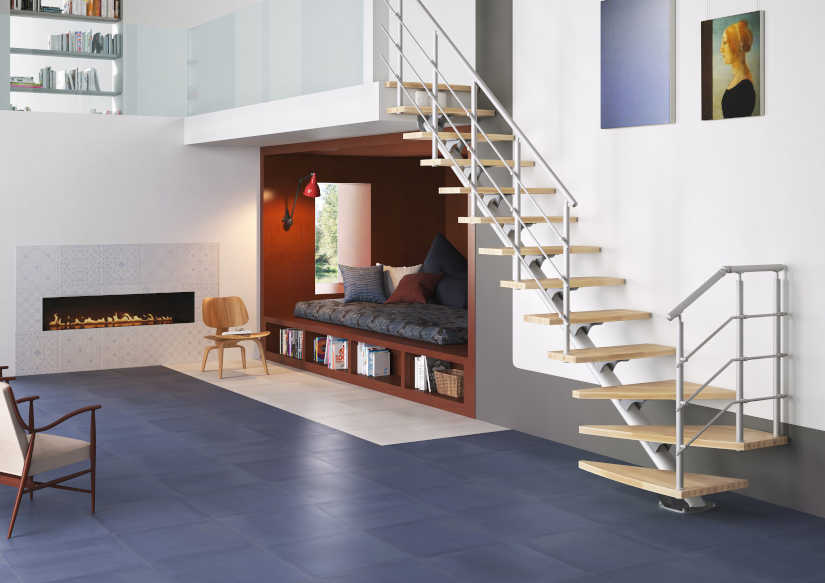 Escaleras interiores para decorar viviendas de varias alturas